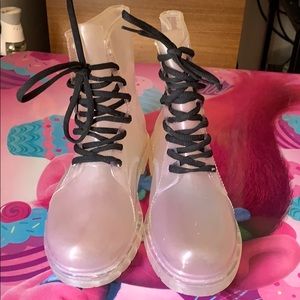 Yoki clear rain boot